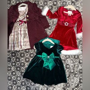 Toddler Girl Holiday Dress Bundle!!!